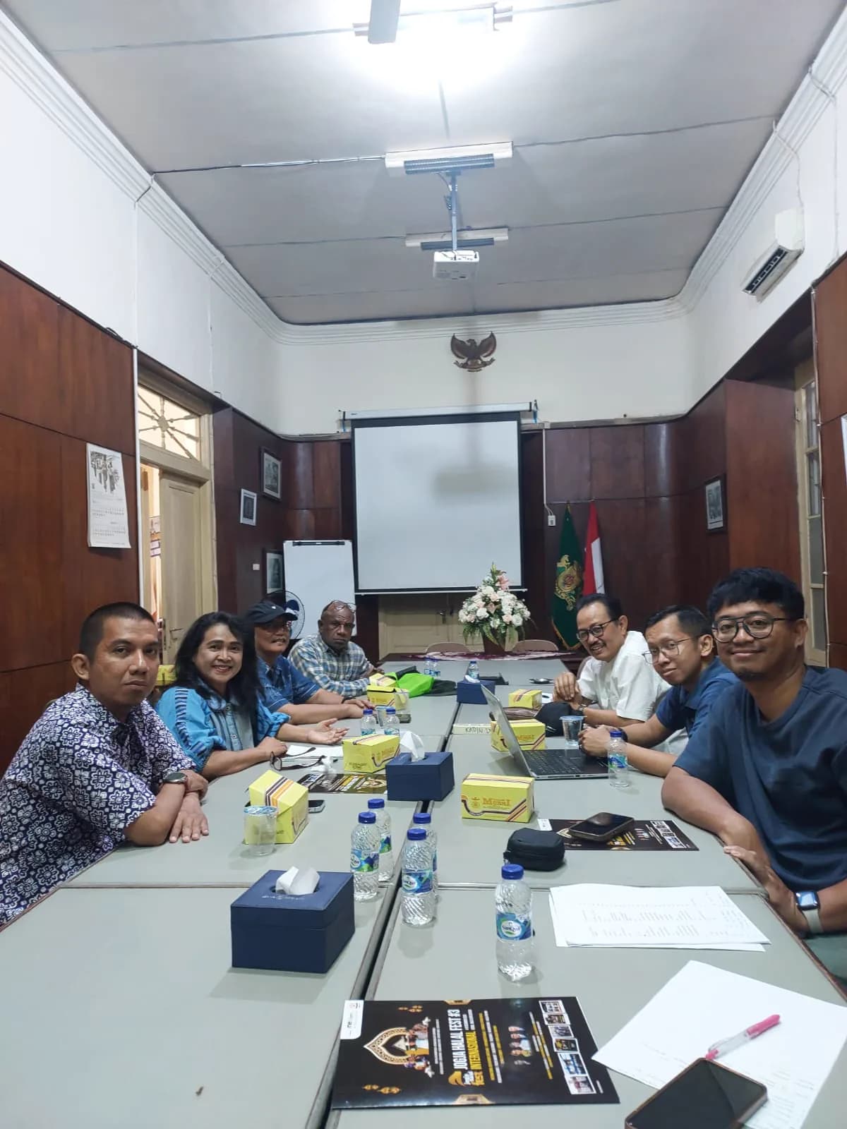 Audiensi Gabungan Pengusaha Ekspor Indonesia dengan Panitia JHF #3 di KADIN DIY