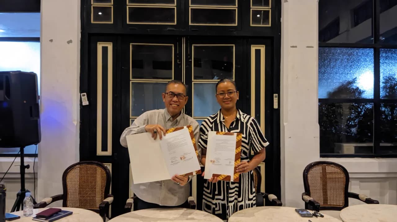 Penandatanganan kerja sama KADIN DIY dan MES DIY untuk JHF #3